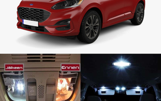 Ford Kuga / Escape (MK3) Sisätilan LED -muutossarja 6000K