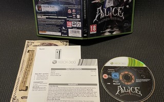 Alice Madness Returns - Nordic XBOX 360 CiB