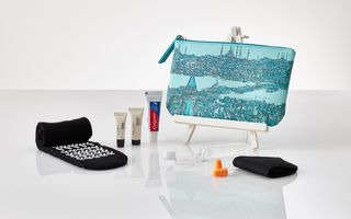 Turkish Airlines pussukka amenity kit, kuva-aihe Istanbul