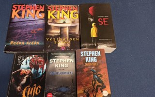 Stephen King 6 kirjaa