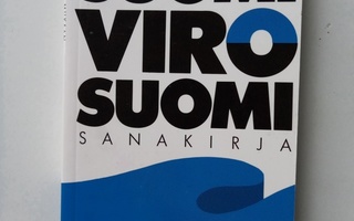 Suomi - Viro - Suomi sanakirja (9.p.2003) Sis.postikulut