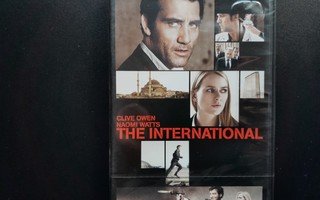 DVD: The International (Clive Owen, Naomi Watts 2009) UUSI