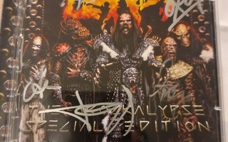 Lordi - The Arockalypse S.E. CD + DVD nimikirjoituksilla