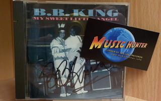 B.B. KING - MY SWEET LITTLE ANGEL CD + NIMIKIRJOITUS
