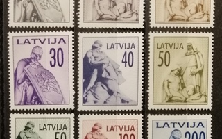Latvia 1992 erä postituoretta