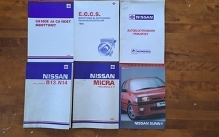 Nissan Huoltokirjat & Esite Lisävarusteista