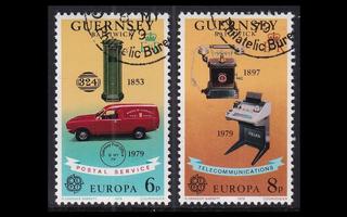 Guernsey 189-90 o Europa posti- ja telehistoria (1979)