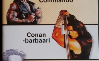 Commando / Conan / Terminator -DVD