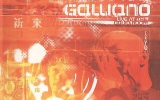 Galliano - Live At The Liquid Room (Tokyo) CD Promo