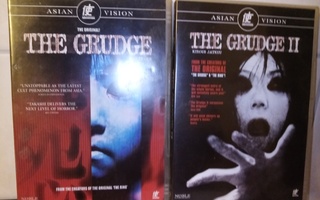 2 kpl DVD THE GRUDGE 1 - 2 ( SIS POSTIKULU)