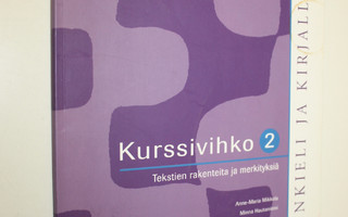 Anne-Maria ym. Mikkola : Äidinkieli ja kirjallisuus 2 Kur...