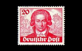 Berlin 62 ** Goethe 20 Pf (1949)