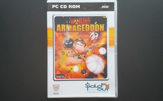 PC CD: WORMS Armageddon peli (2002)