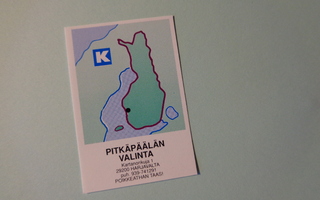 TT-etiketti K Pitkäpäälän Valinta, Harjavalta