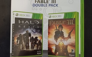 Halo Reach ja Fable III Xbox 360