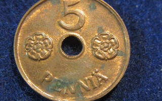 5 penniä 1942