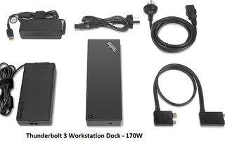 ThinkPad Thunderbolt 3 Workstation Dock Gen 1 + 230W ja 65W