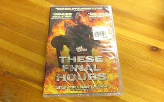 These final hours suomijulkaisu dvd