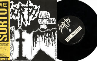 SORTO -Aina valmiina 7" EP Tornio hardcore punk 1986,repress