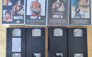 Rocky kokoelma. Rocky 1-5 elokuvat.