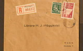 # 18997 # R-Pörtom kirje Vaasa - 1943