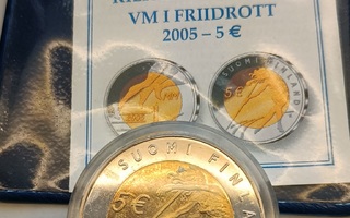MM 2005 yleisurheilu 5€ kolikko