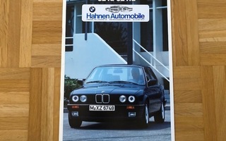 Esite BMW E30 3-sarja 324d - 324td. 1987