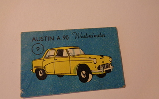 TT-etiketti Austin A 90 Westminster