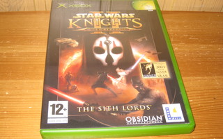 Star Wars Knights II of the Old Republic The Sith Lords XBOX