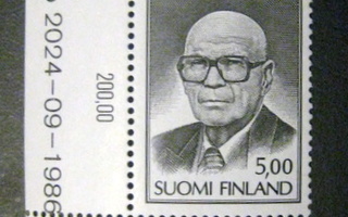 UrhoKaleva Kekkonen 1900-1986 kolmilo**(Loo)