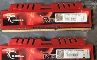 8 Gt DDR3 muistit 1600 MHz