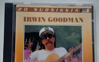 CD IRWIN GOODMAN:  RENTUN RUUSU - 20 SUOSIKKIA (Sis.pk:t)