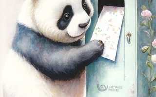 Panda postilaatikolla