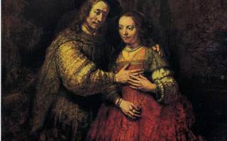 kortti ** Rembrandt Naisia tai miehiä - eri aiheita