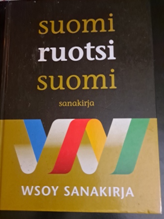 Wsoy Suomi Ruotsi Suomi sanakirja 