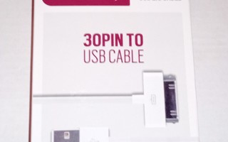 30PIN TO USB CABLE  1,5 M iPHONE 4   iPAD  iPOD