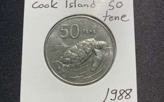 Cook Island 50 tene 1988