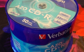 Verbatim Azo CD-R -tyhjät levyt 50 kpl (avaamaton paketti)