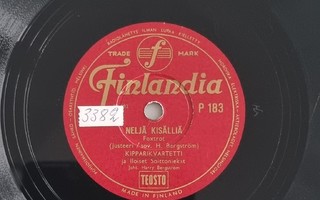 Savikiekko 1954 Kipparikvartetti / Alpo Nuoli Finlandia P183