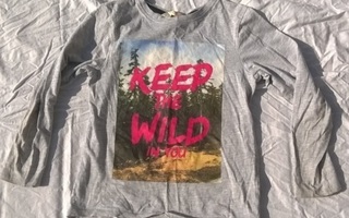 Keep the wild in you -paita