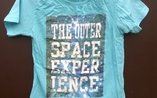 The outer space experience t-paita
