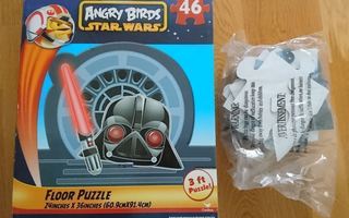 Angry Birds Star Wars lattiapalapeli 46 palaa - UUSI