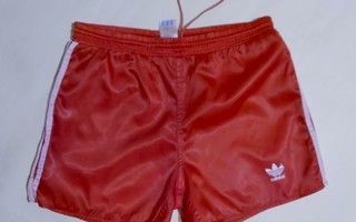 Vintage / retro Adidas nylonshortsit noin S koko