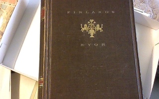 Finlands Ryor, Suomen Ryijyt,  Otava 1924.