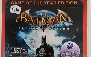 Batman Arkham Asylum GOTY (PS3)