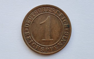 Saksa 1 pfennig 1934 A