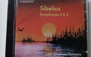 CD SIBELIUS - Symphonies 2 & 3 ( Sis.postikulut )
