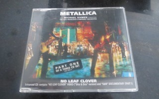 Metallica no leaf clower part one cds
