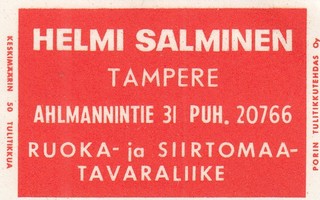 Tampere, Helmi Salminen   b346