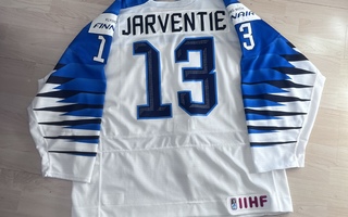 #13 Roby Järventie Game Worn 2021 WJC